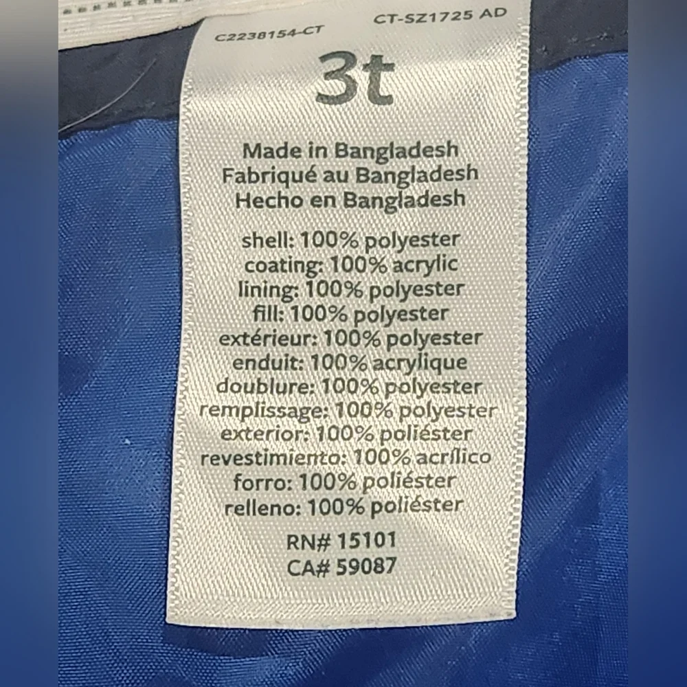 Toddler Dinosaur Packable Puffer Jacket